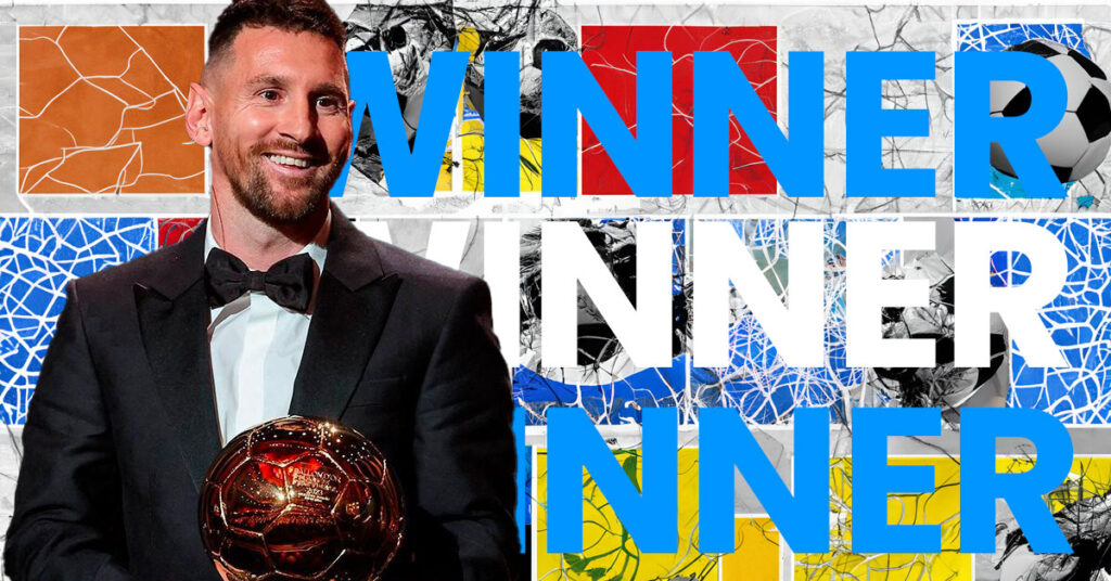 Balón de Oro 2023El Regreso Triunfal de Messi 3 Messi gana el balón de oro 2023
